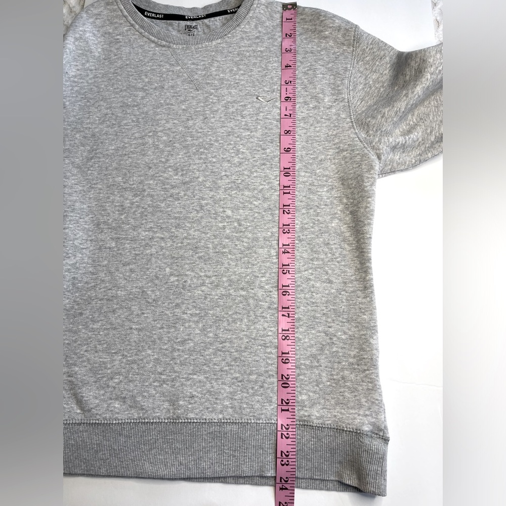 EVERLAST  Women’s Pullover Sweatshirt in Gray Size Small - Picture 4 of 9